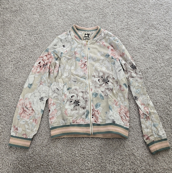 Jaase Floral Print Jacket - Picture 1 of 7